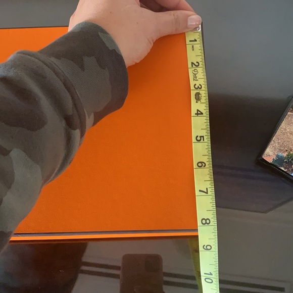 Hermès box with tissue paper ribbon& receipt card - Picture 3 of 4